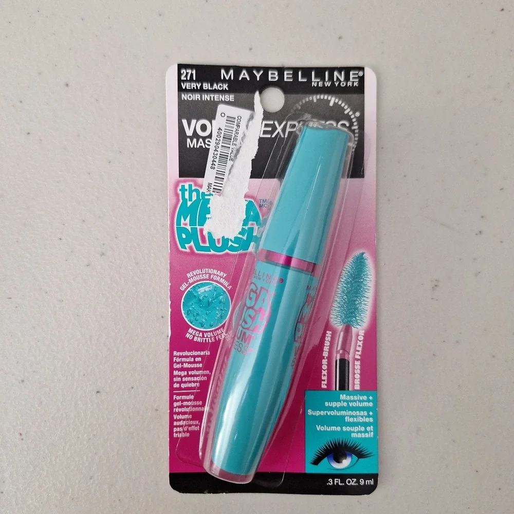 SEALED Lot Of 4 Maybelline Mascara Lot, Rocket, Falsies, Colossal, Mega Plush